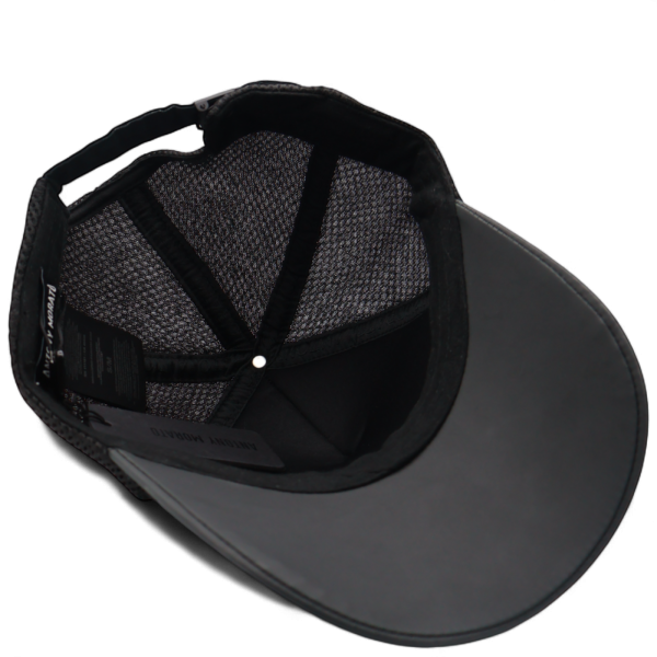 Gorra Antony Morato Negra con Placa de Goma