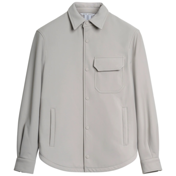 Camisa Antony Morato Tejido Tecnico Bi-Tech Hombre Gris Clay Antony Morato | Camisas y Polos  - Estilo urbano premium