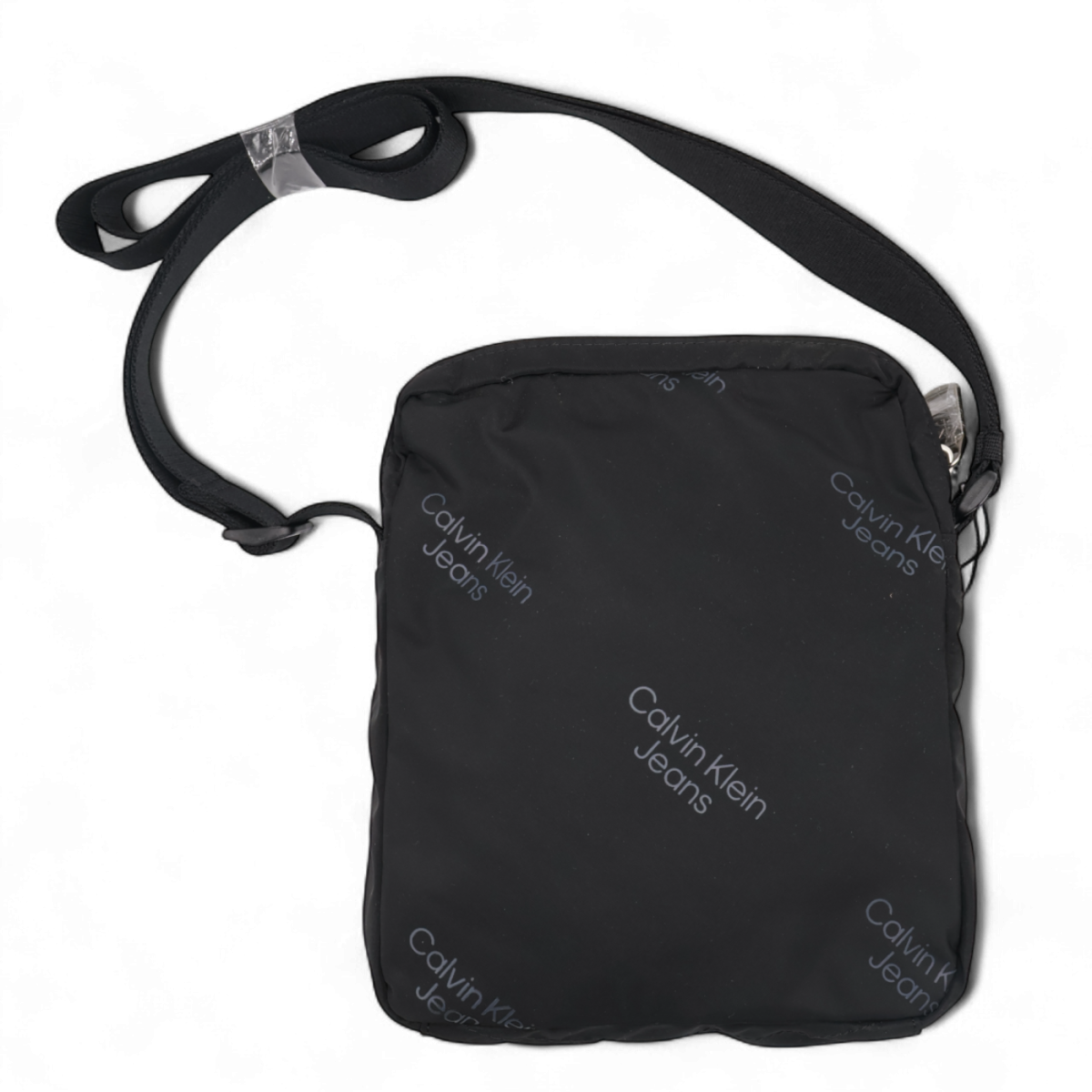 Bandolera Calvin Klein Logo Lineal Negro