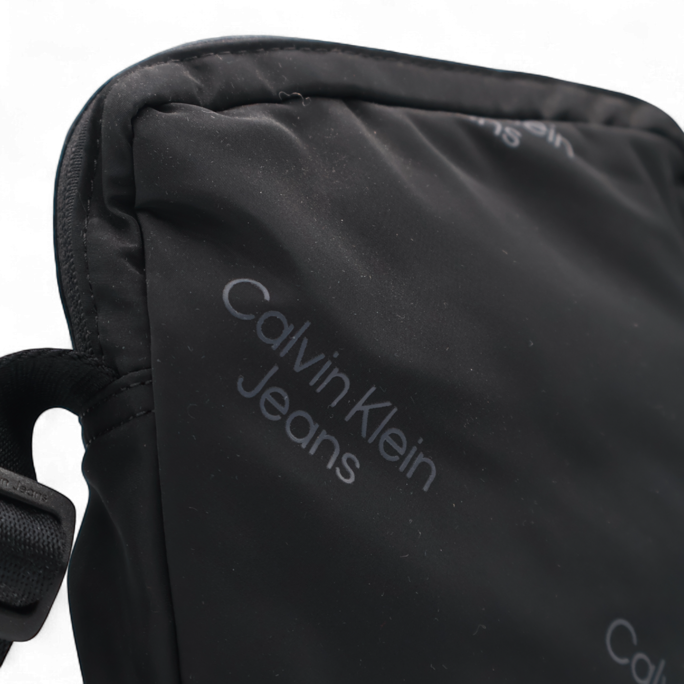 Bandolera Calvin Klein Logo Lineal Negro Bandolera Calvin Klein Logo Lineal Negro