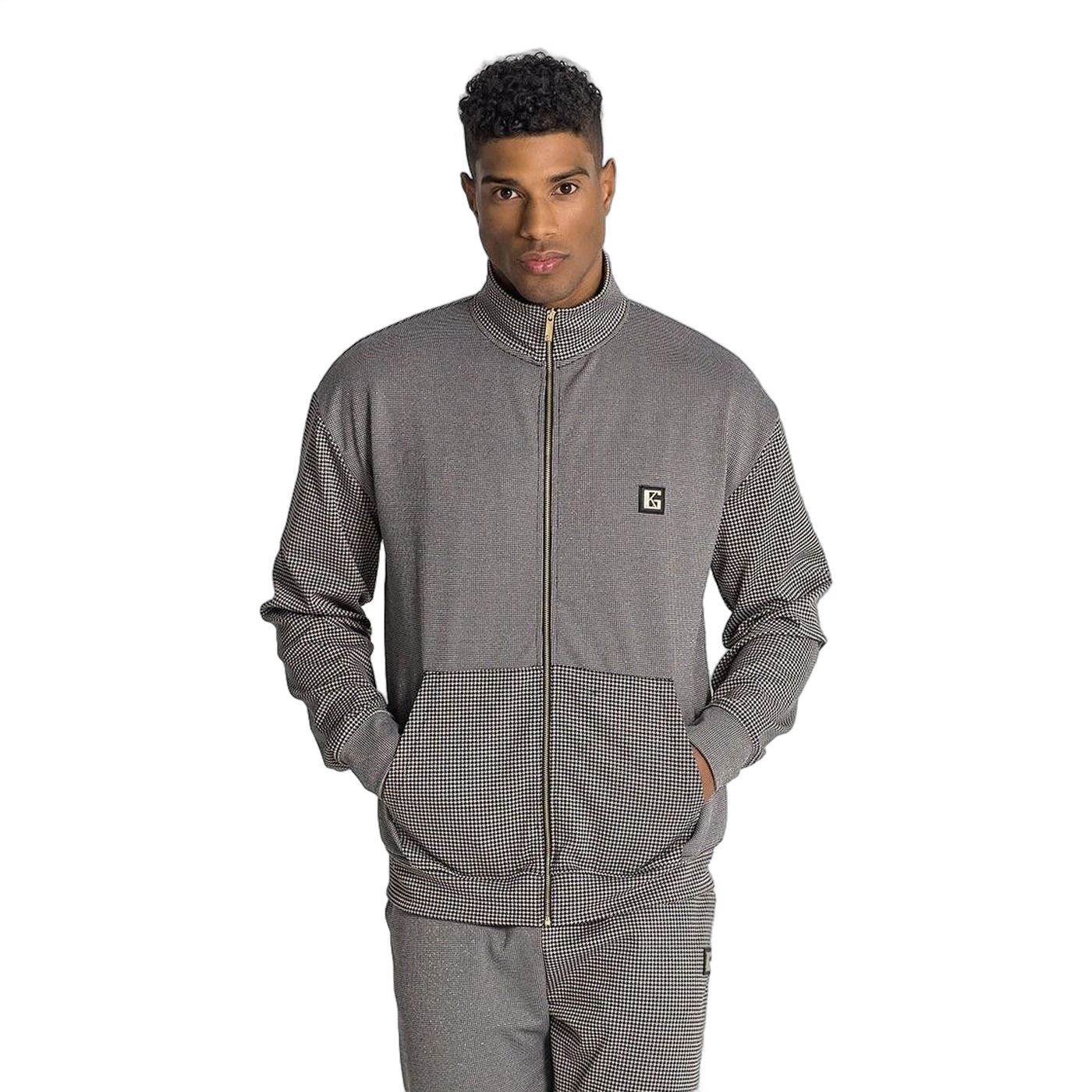 Chaqueta Gianni Kavanagh Cuadriculada Eclipse Negro Gianni Kavanagh | Sudaderas  - Estilo urbano premium Chaqueta Gianni Kavanagh Cuadriculada Eclipse Negro Gianni Kavanagh | Sudaderas  - Estilo urbano premium