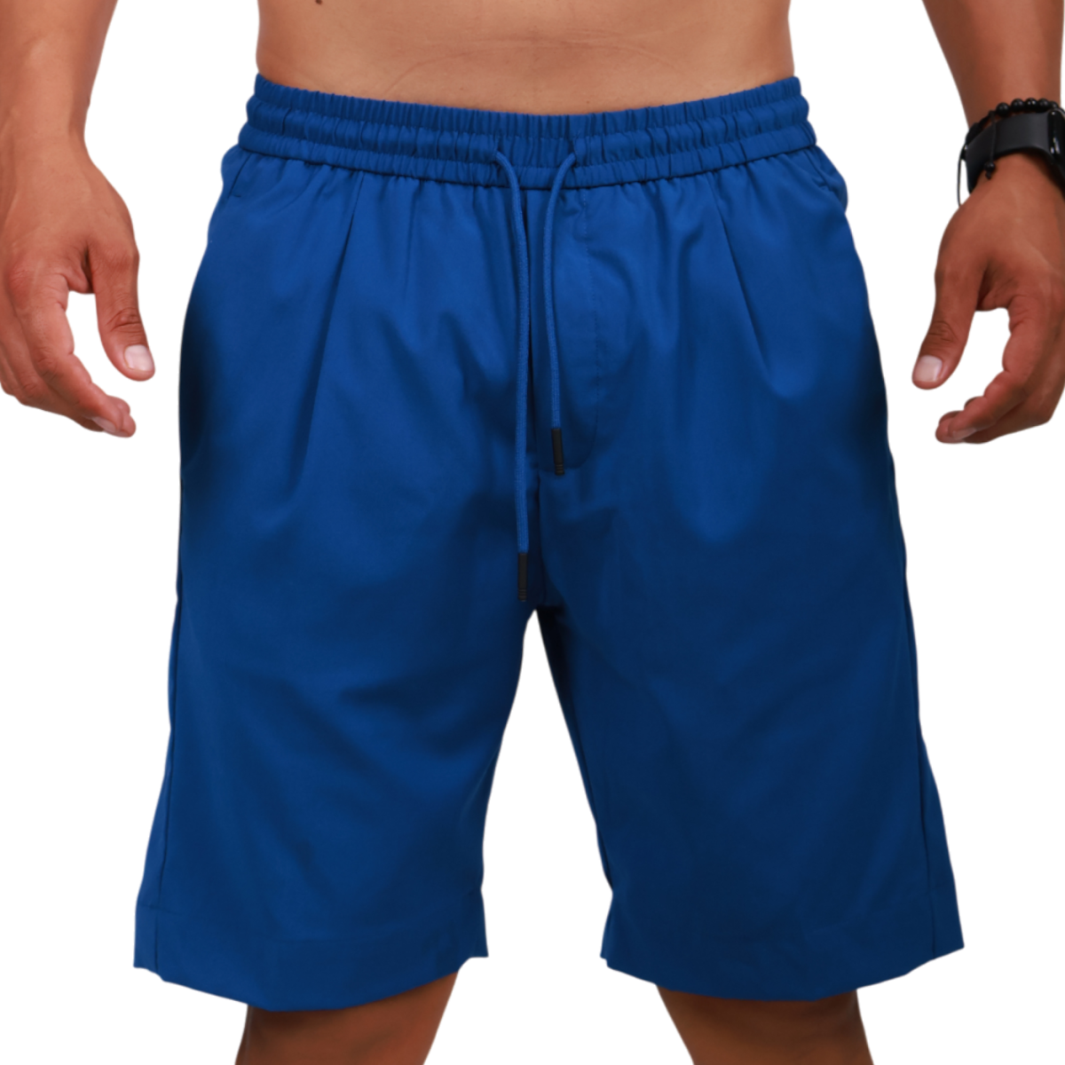 Short Antony Morato con Pliegue Central Azul Antony Morato | Short  - Estilo urbano premium
