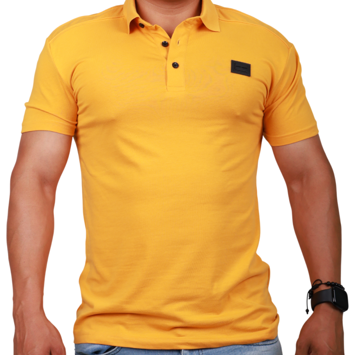 Polo Antony Morato Amarillo Slim Fit Con Placa Antony Morato | Camisas y Polos  - Estilo urbano premium