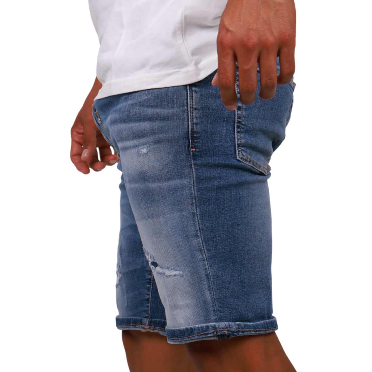 Jeans Corto Antony Morato DAVE Skinny Marino Antony Morato | Short  - Estilo urbano premium 2