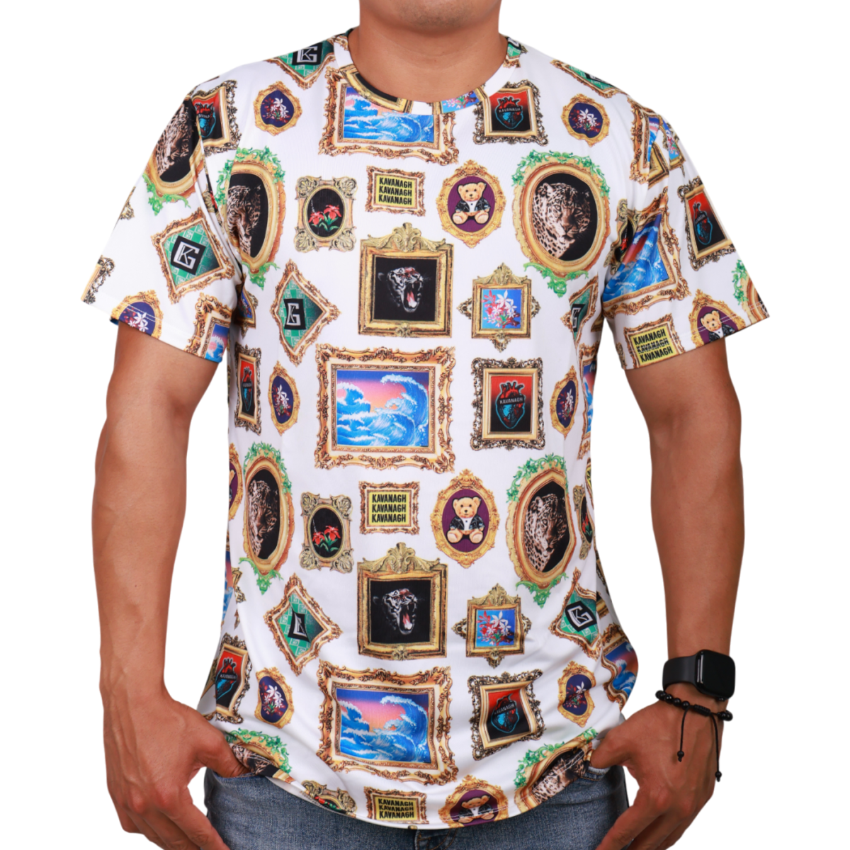 Camiseta Gianni Kavanagh Hawaiana Memory Multicolor Gianni Kavanagh | Camisetas  - Estilo urbano premium
