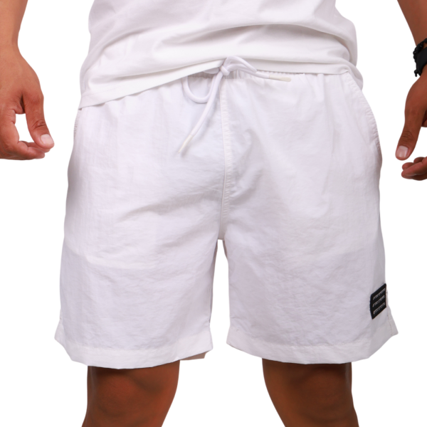 Bañador Antony Morato Tecnico Fit Parche Logotipo Blanco Antony Morato | Ropa de baño  - Estilo urbano premium