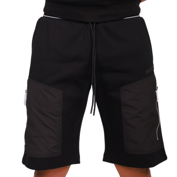 Pantalon Antony Morato Corto Bimaterial Algodon Negro Antony Morato | Short  - Estilo urbano premium