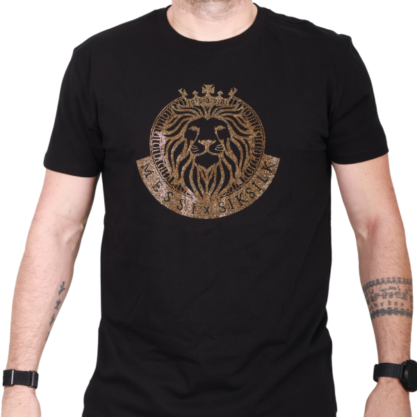Camiseta SikSilk X Messi Leon Oversized Negro SikSilk | Camisetas  - Estilo urbano premium