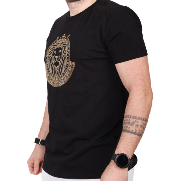 Camiseta SikSilk X Messi Leon Oversized Negro SikSilk | Camisetas  - Estilo urbano premium