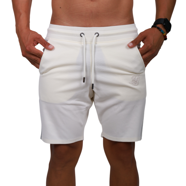 Pantalon SikSilk Ecru Tonal Blanco SikSilk | Short  - Estilo urbano premium