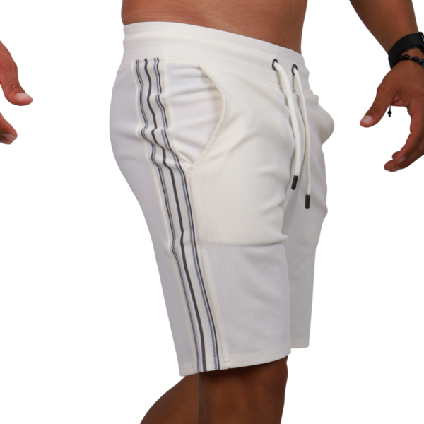 Pantalon SikSilk Ecru Tonal Blanco SikSilk | Short  - Estilo urbano premium