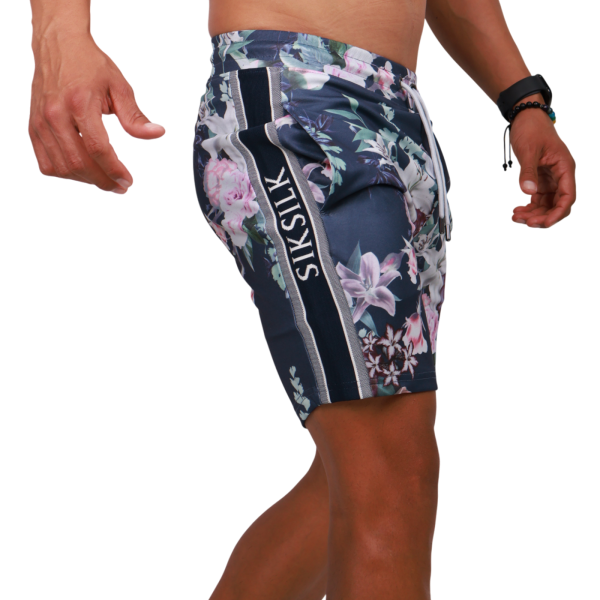Short SikSilk Botanical Print Marino SikSilk | Short  - Estilo urbano premium