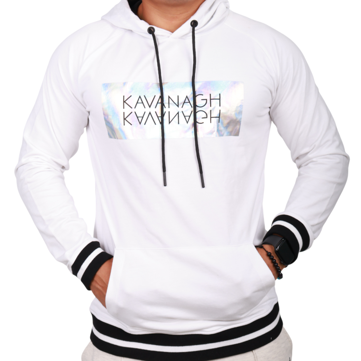 Sudadera Gianni Kavanagh Holografica GK BOX Blanco Gianni Kavanagh | Sudaderas  - Estilo urbano premium