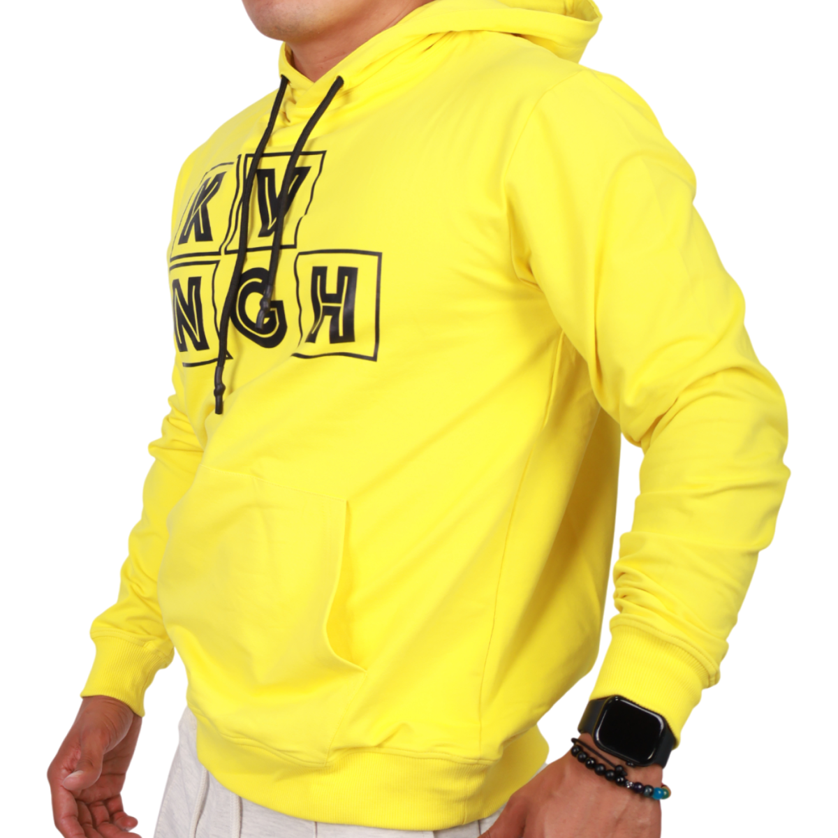 Sudadera Gianni Kavanagh con Capucha Playground Amarillo Gianni Kavanagh | Sudaderas  - Estilo urbano premium 2
