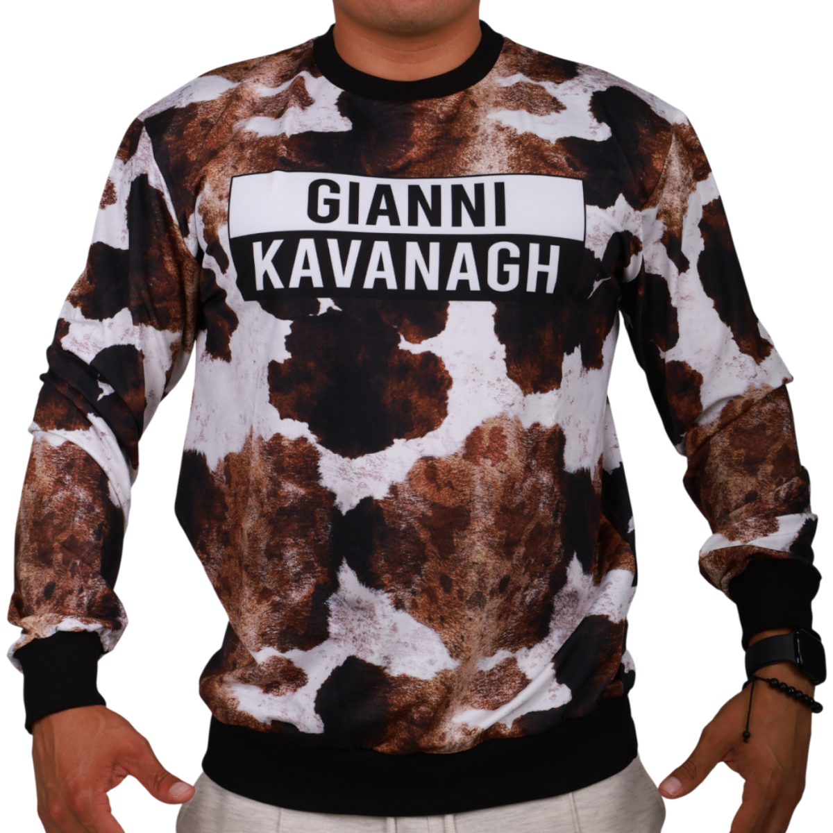 Sudadera Gianni Kavanagh Acanalada Blanco Gianni Kavanagh | Sudaderas  - Estilo urbano premium