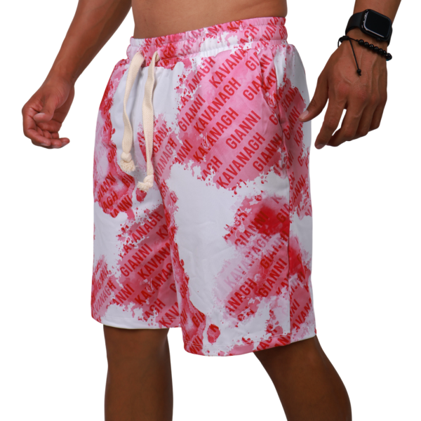 Short Gianni Kavanagh Sombreado Rosa Blanco Gianni Kavanagh | Short  - Estilo urbano premium