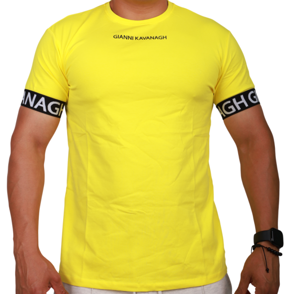 Camiseta Gianni Kavanagh Ajustada Pump Amarillo Gianni Kavanagh | Camisetas  - Estilo urbano premium
