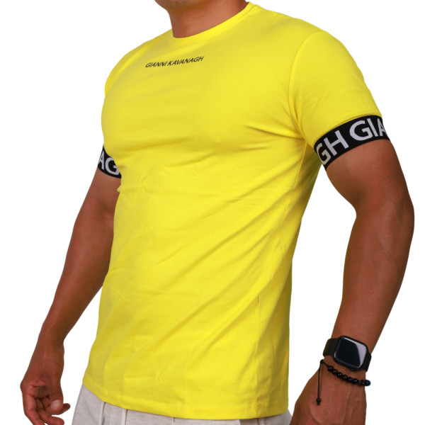 Camiseta Gianni Kavanagh Ajustada Pump Amarillo Gianni Kavanagh | Camisetas  - Estilo urbano premium