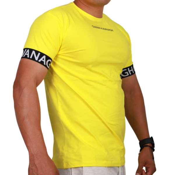 Camiseta Gianni Kavanagh Ajustada Pump Amarillo Gianni Kavanagh | Camisetas  - Estilo urbano premium