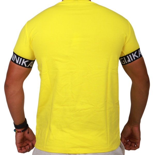 Camiseta Gianni Kavanagh Ajustada Pump Amarillo Gianni Kavanagh | Camisetas  - Estilo urbano premium