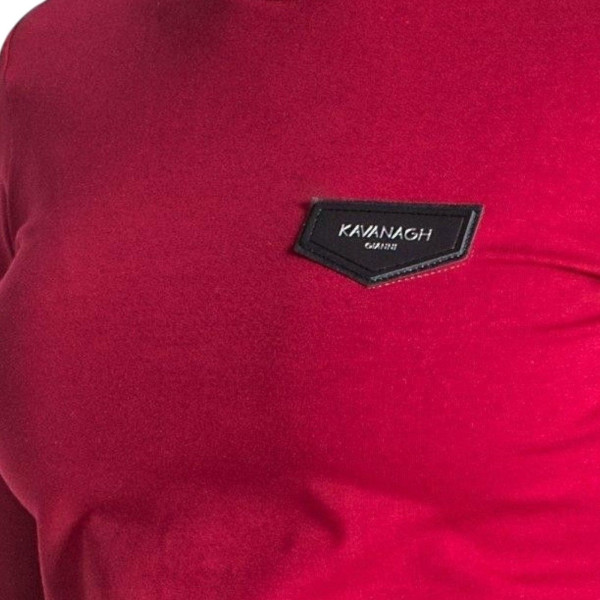 Camiseta Gianni Kavanagh Core Burdeos | Estilo Casual y Cómodo