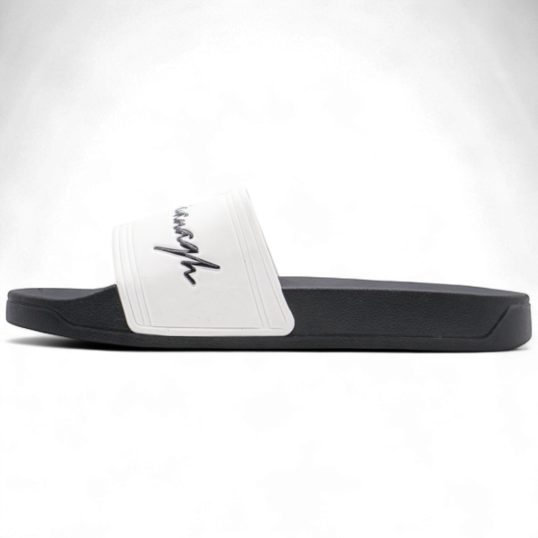 Chanclas Gianni Kavanagh con Firma Negro y Blanco Gianni Kavanagh | Calzado  - Estilo urbano premium