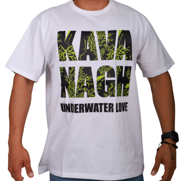 Camiseta Gianni Kavanagh Oversizecon Logo Underwater Blanco Gianni Kavanagh | Camisetas  - Estilo urbano premium