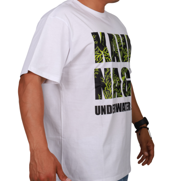 Camiseta Gianni Kavanagh Oversizecon Logo Underwater Blanco Gianni Kavanagh | Camisetas  - Estilo urbano premium