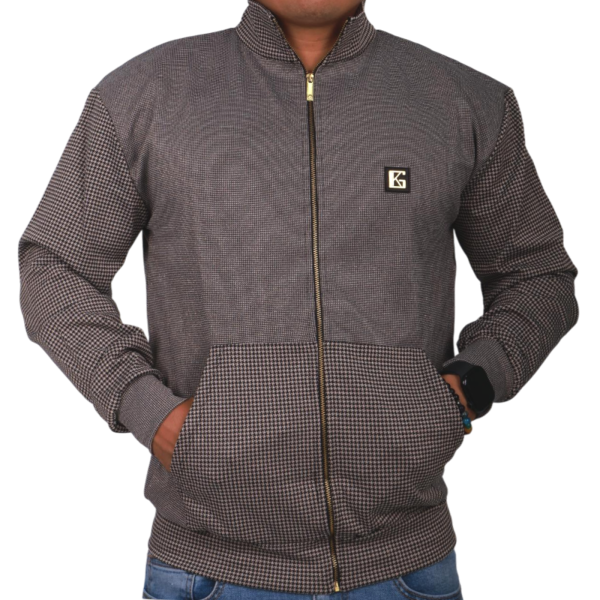 Chaqueta Gianni Kavanagh Cuadriculada Eclipse Negro Gianni Kavanagh | Sudaderas  - Estilo urbano premium