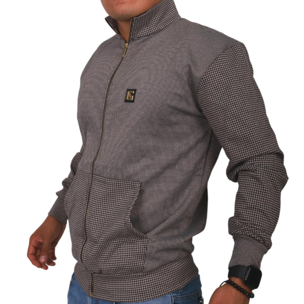 Chaqueta Gianni Kavanagh Cuadriculada Eclipse Negro Gianni Kavanagh | Sudaderas  - Estilo urbano premium