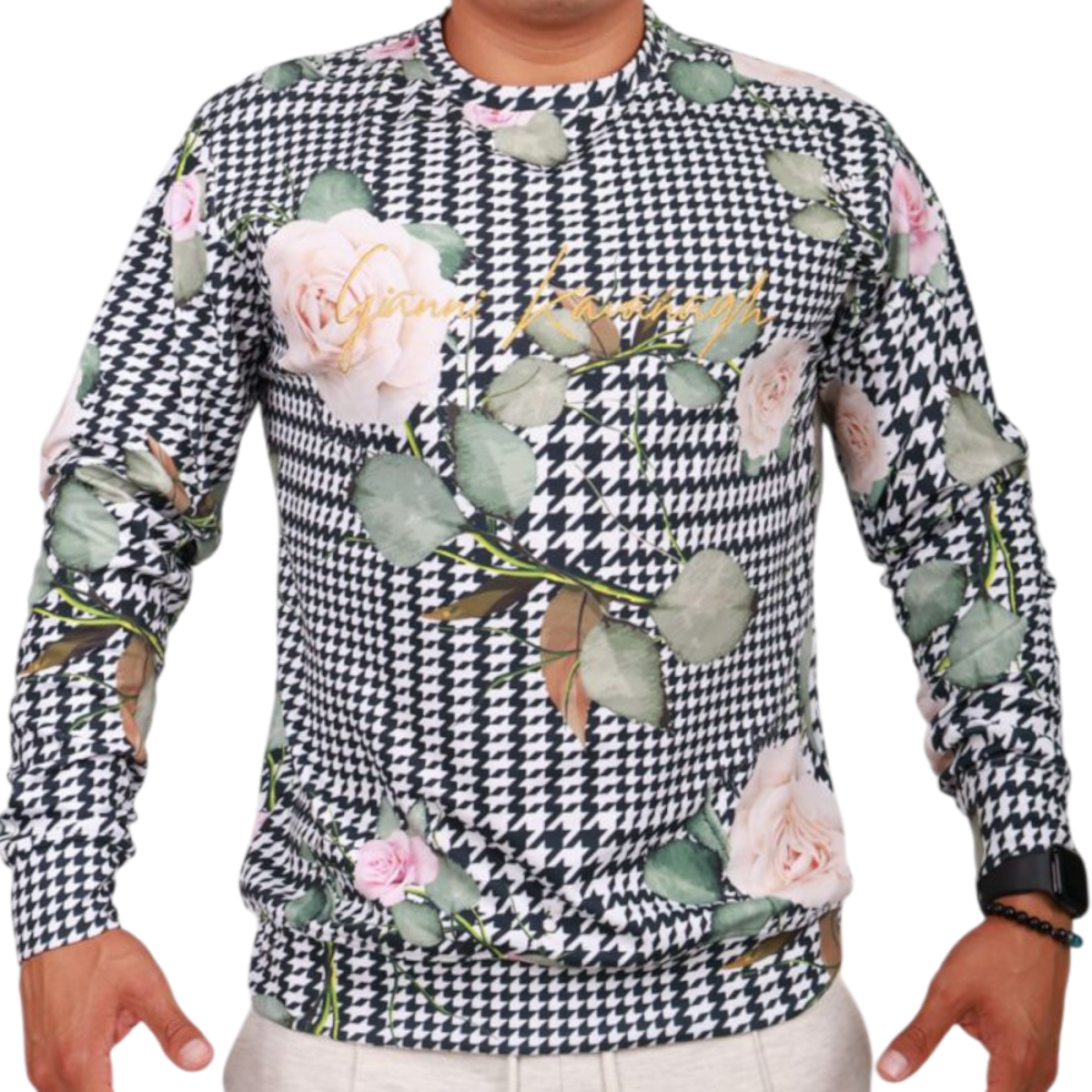 Sudadera Gianni Kavanagh Botanic Affair Blanco Gianni Kavanagh | Sudaderas  - Estilo urbano premium