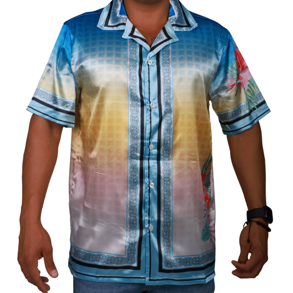 Camisa Gianni Kavanagh Romeo Azul Gianni Kavanagh | Camisas y Polos  - Estilo urbano premium