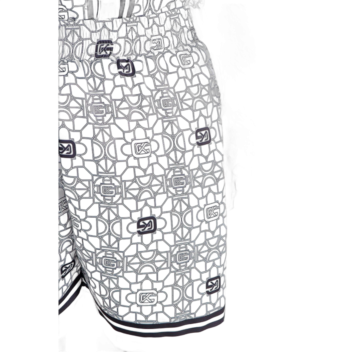 Pantalon Corto Gianni Kavanagh Satinado Panacea Blanco Gianni Kavanagh | Short  - Estilo urbano premium 2