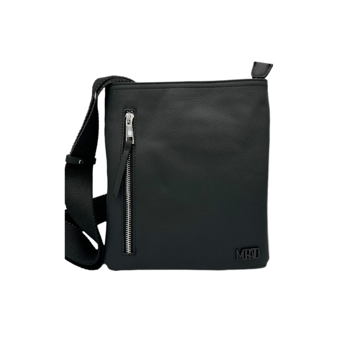 Bolso Antony Morato Polipiel con Logo Frontal Negro – Estilo Moderno y Elegante