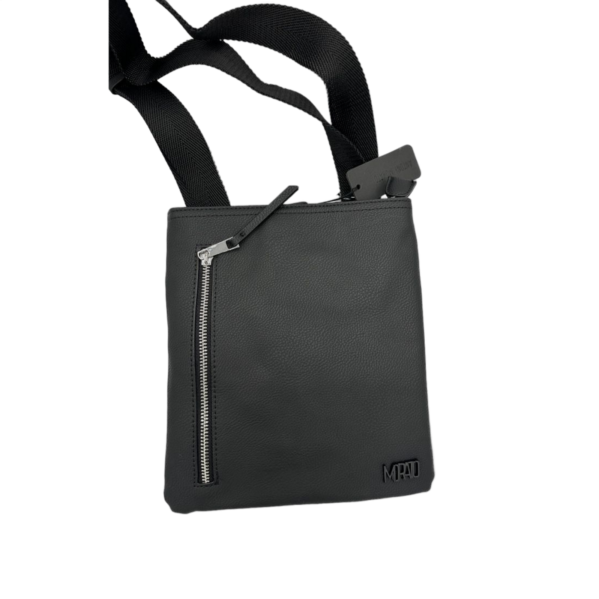 Bolso Antony Morato Polipiel con Logo Frontal Negro – Estilo Moderno y Elegante 2