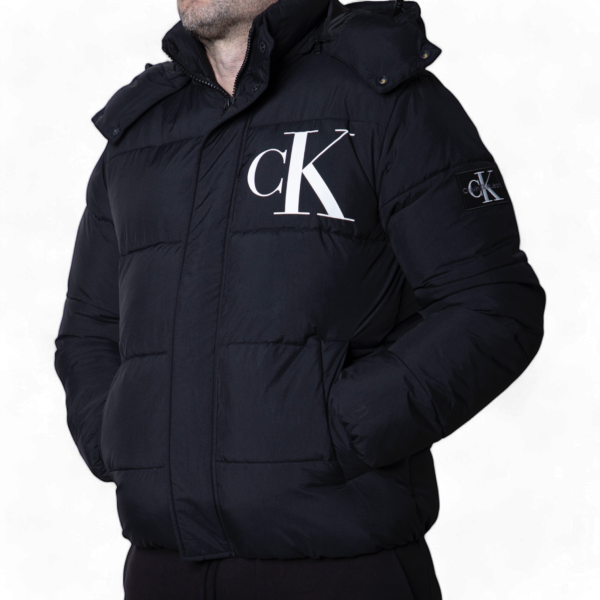 Chaquetón Calvin Klein Negra Non Down Calvin Klein | Abrigos y Chaquetas Hombre  - Estilo urbano premium