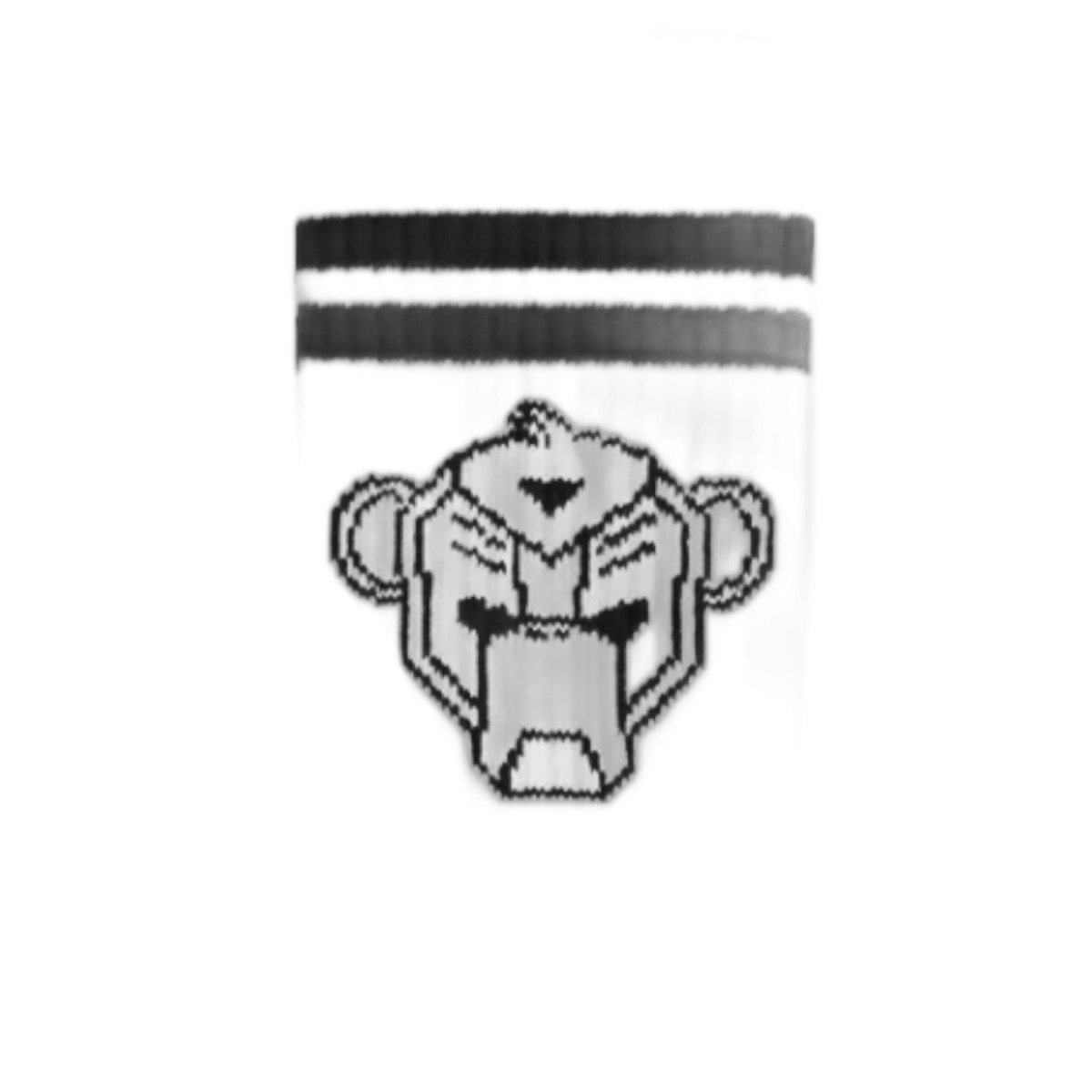 Calcetines Black Bananas Stage 2 Blanco y Negro 2