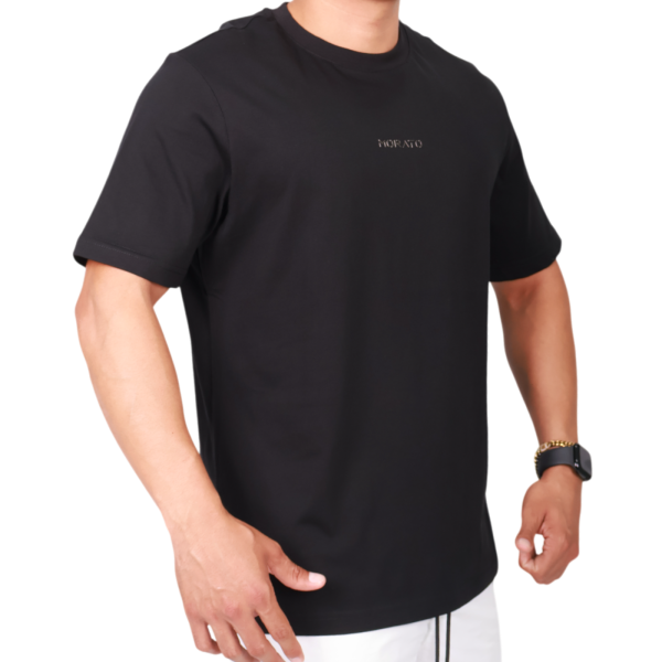 Camiseta Antony Morato Logo Estampado Esponja Hombre Negro Antony Morato | Camisetas  - Estilo urbano premium