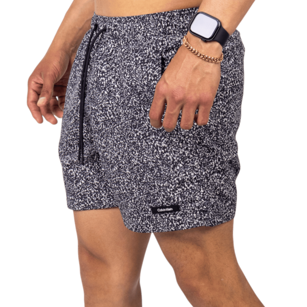 Bañador Calvin Klein Efecto Piedra Negro Calvin Klein | Ropa de baño  - Estilo urbano premium
