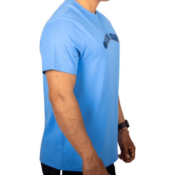 Camiseta Calvin Klein Logo Curvo Azul Calvin Klein | Camisetas  - Estilo urbano premium