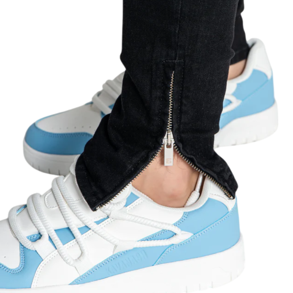 Jeans Gianni Kavanagh Abotonado Negro Gianni Kavanagh | Jeans y Jogger  - Estilo urbano premium