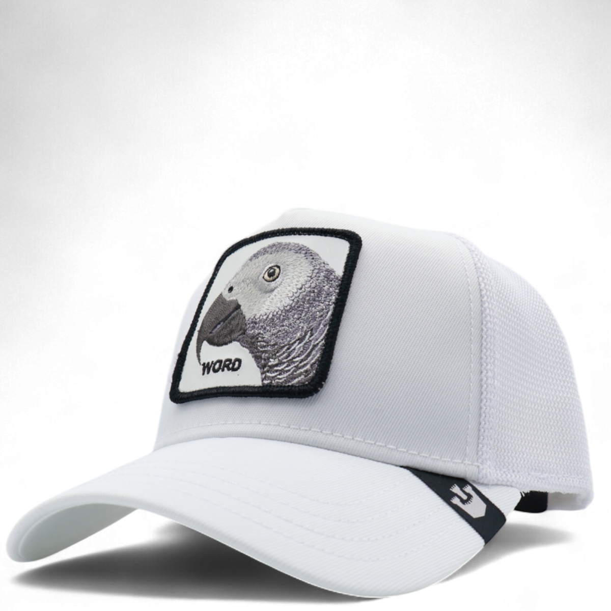 Gorra Goorin Bros Platinum Word Loro Blanco