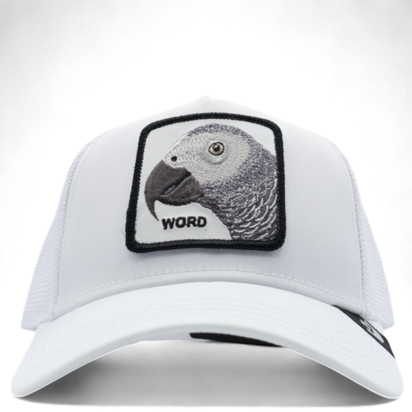 Gorra Goorin Bros Platinum Word Loro Blanco