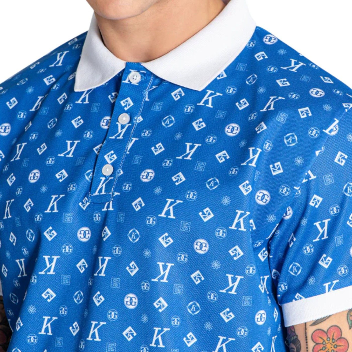 Polos Gianni Kavanagh Logo Mania Azul Gianni Kavanagh | Camisas y Polos  - Estilo urbano premium 2