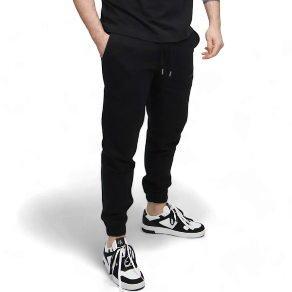 Pantalones De Chandal Calvin Klein de Chenilla con Monograma Negro Calvin Klein | Pantalones  - Estilo urbano premium