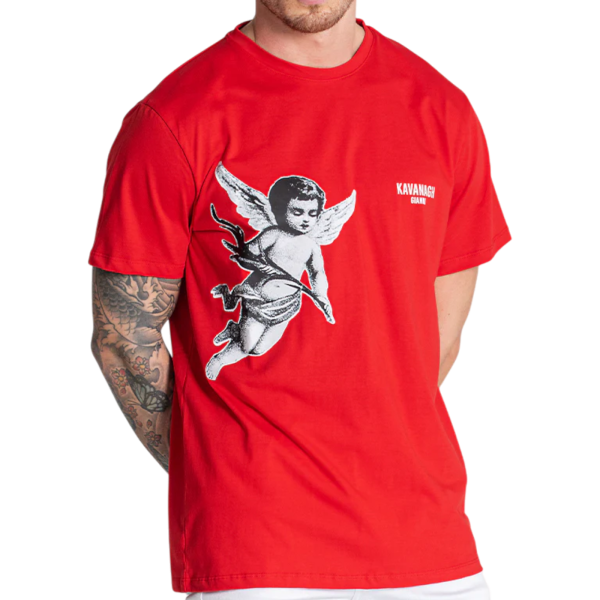 Camiseta Gianni Kavanagh Angel Roja Gianni Kavanagh | Camisetas  - Estilo urbano premium