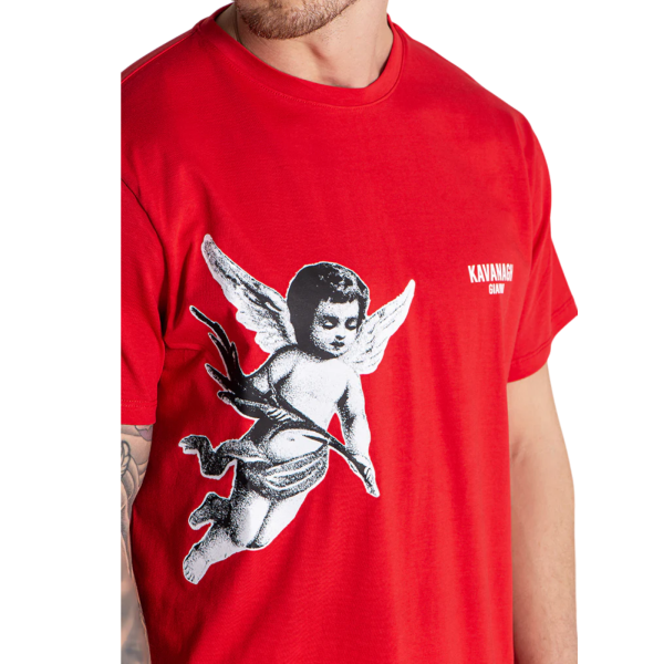 Camiseta Gianni Kavanagh Angel Roja Gianni Kavanagh | Camisetas  - Estilo urbano premium