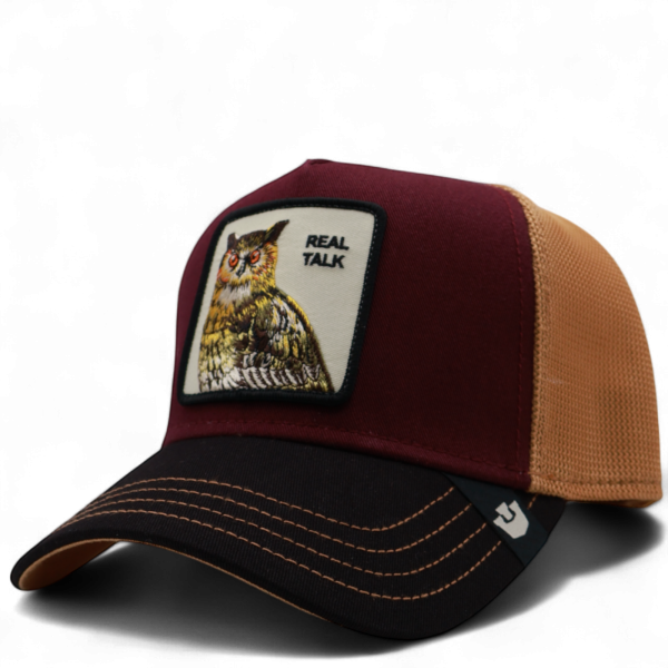 Gorra Goorin Bros Búho Talk Tri Tone Multicolor | Estilo original y colorido