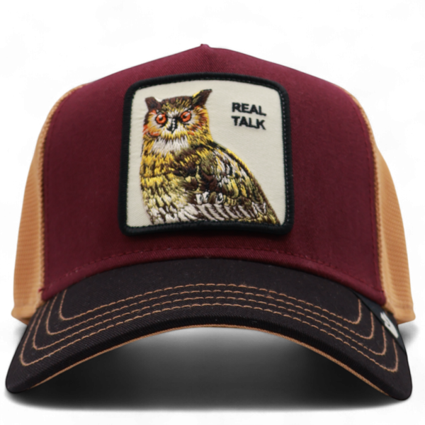 Gorra Goorin Bros Búho Talk Tri Tone Multicolor | Estilo original y colorido