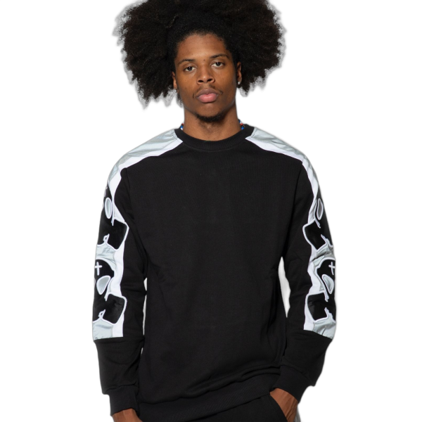 Sudadera ButNot de Felpa Mascara Negro ButNot | Sudaderas  - Estilo urbano premium